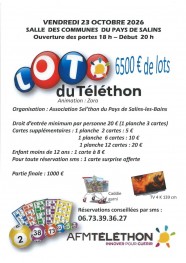 Loto du Téléthon