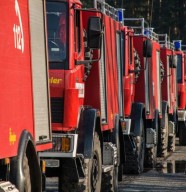 Téléthon - Manoeuvre des jeunes sapeurs pompiers