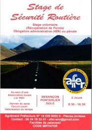 Stage de Sécurité Routière