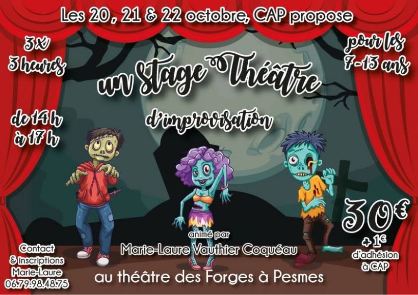 Atelier théâtre d'improvisation