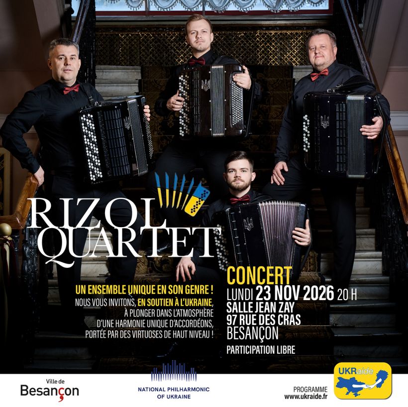 Rizol Quartet : un souffle venu d'Ukraine