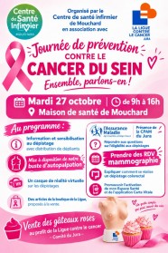 Journée de prévention contre le cancer du sein
