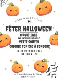 Halloween - Maquillage, goûter