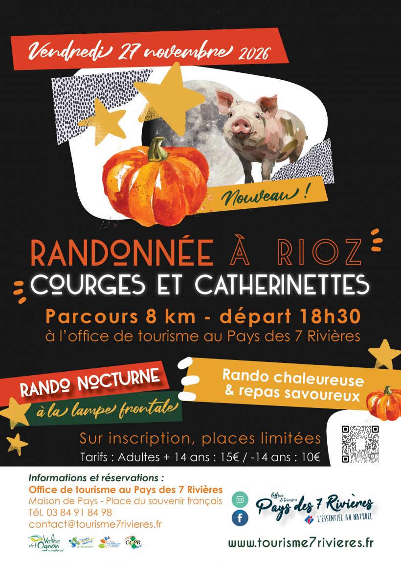 Randonnée Courges et Catherinettes