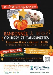 Randonnée Courges et Catherinettes