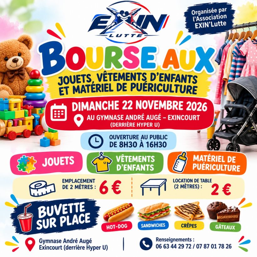 Bourse aux jouets