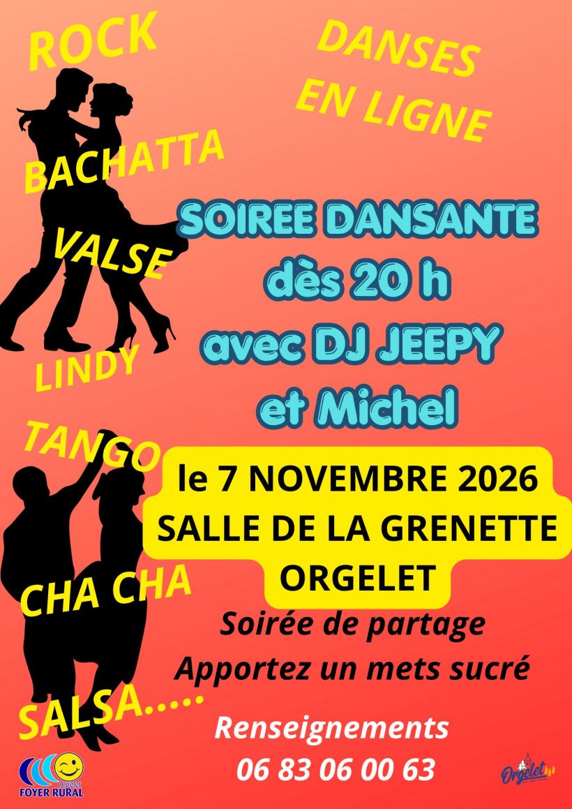 Soirée dansante toutes danses