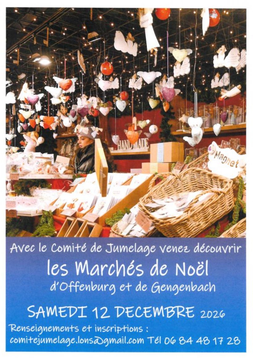 Sortie aux Marchés de Noël d'Offenburg et Gengenbach