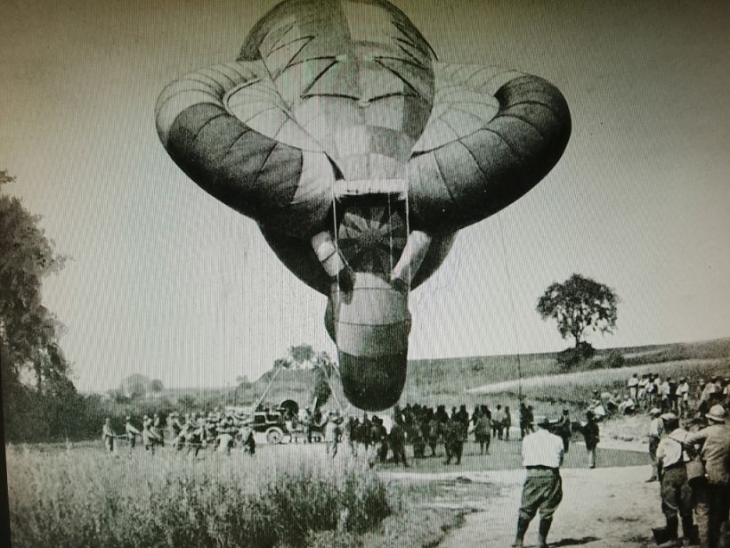 Conférence : ballons captifs en 1914-1918. L'aérostation