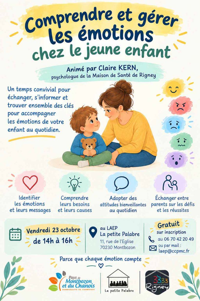 Temps d'échange : Comprendre les émotions des enfants