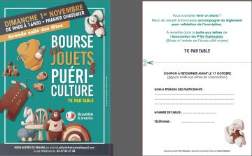 Bourse aux jouets et puériculture