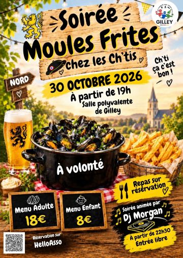 Soirée moules-frites