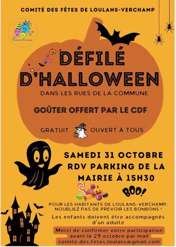 Défilé d'halloween
