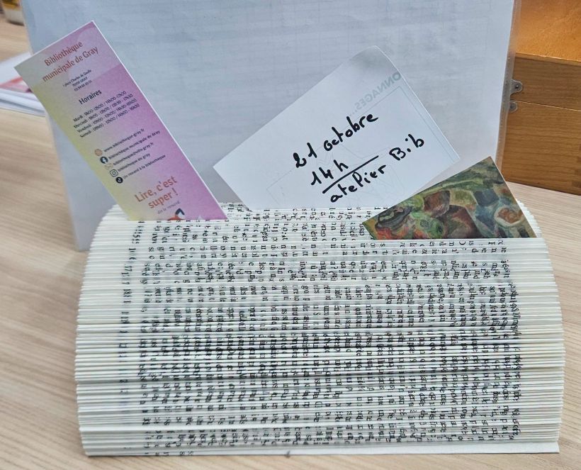 Atelier "Mon super livre de bureau"