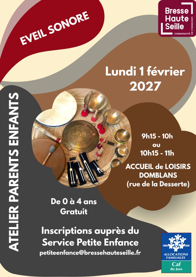 Atelier parents/enfants - Éveil sonore