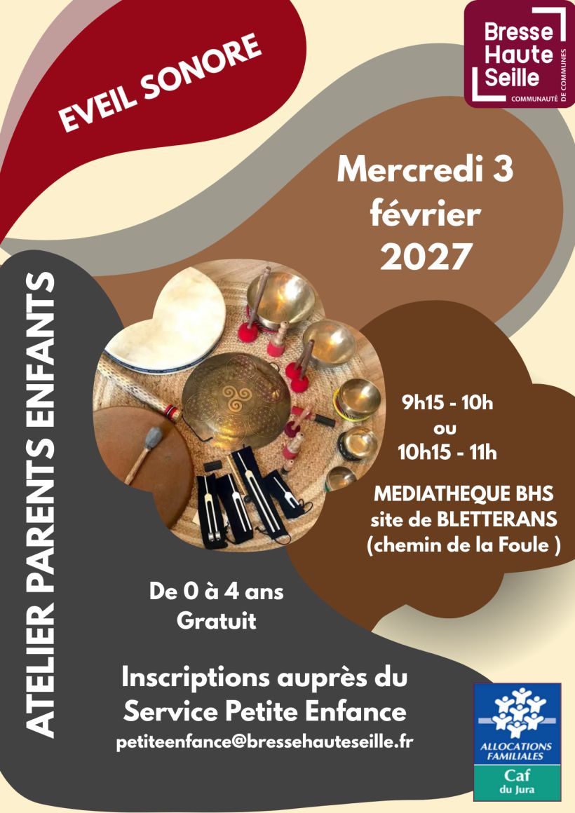 Atelier parents/enfants - Éveil sonore