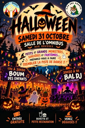 Boum et bal d'Halloween