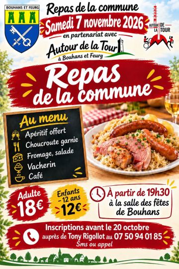 Repas de la commune