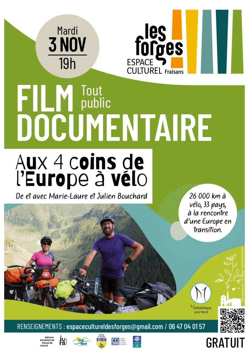 Aux 4 coins de l'Europe à vélo