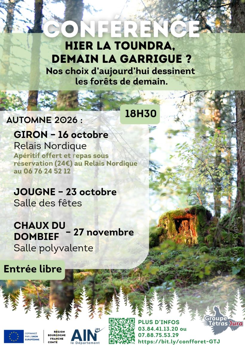 Conférence : Hier la Toundra, demain la Garrigue ?