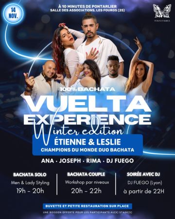 Vuelta Experience 100% Bachata - Winter Edition
