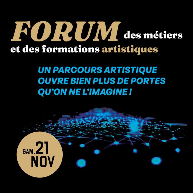 Forum des métiers et des formations artistiques