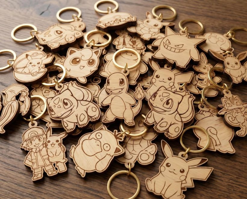 Atelier porte-clés personnalisé au laser