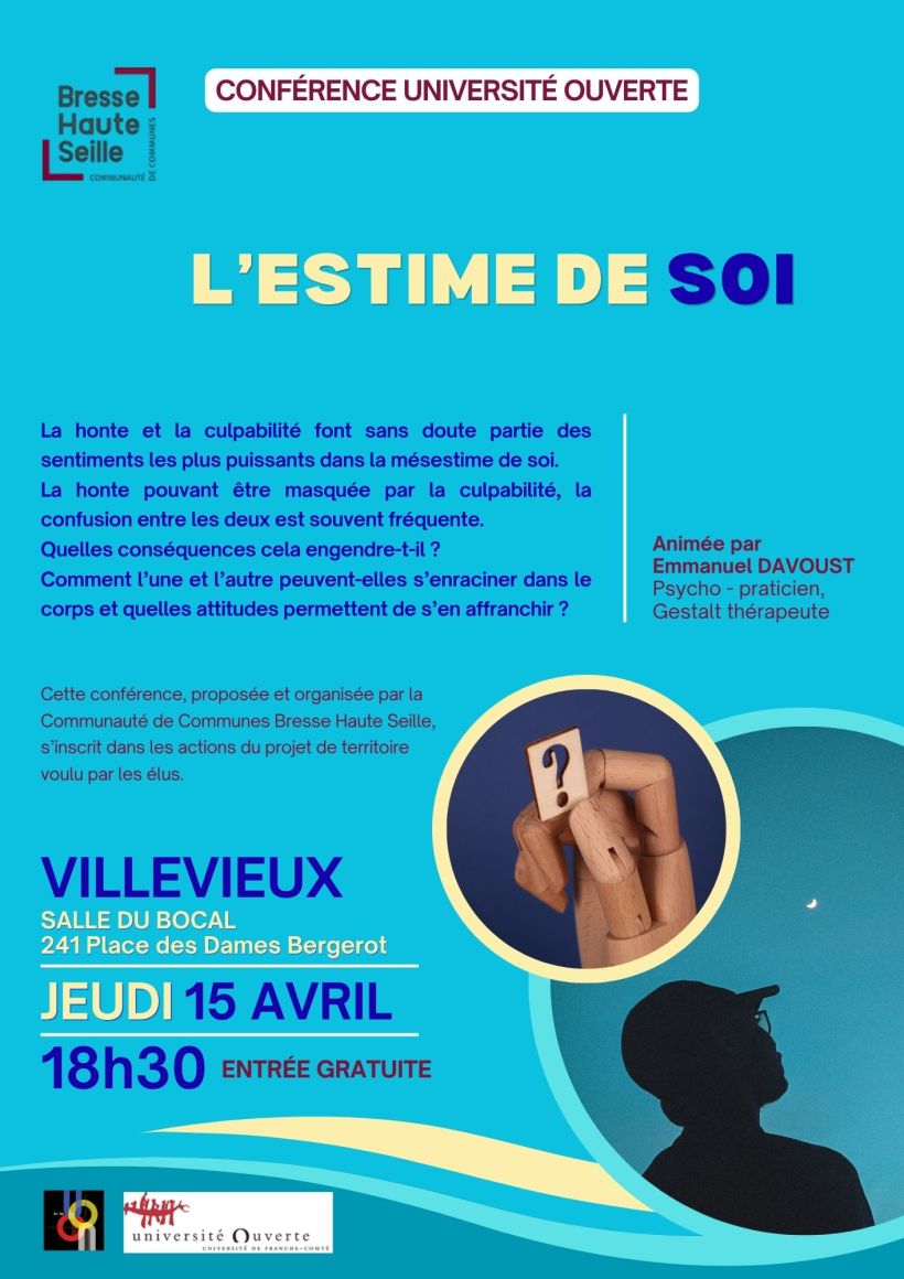 Conférence : L'Estime de Soi