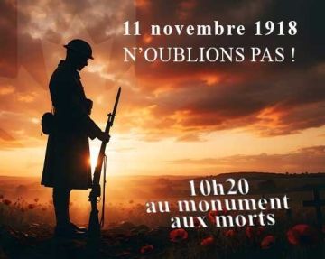 Commémoration de l'Armistice