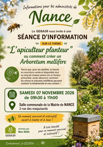 Réunion information : l'apiculteur planteur