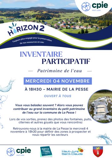 Inventaire participatif sur l'eau