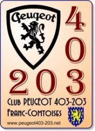 Club Peugeot 403-203 Franc-Comtoises
