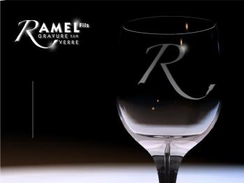 Ramel Gravure sur verre