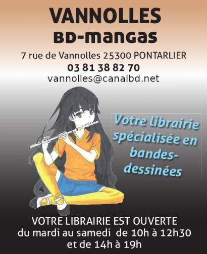 Librairie Vannolles-BD-Mangas