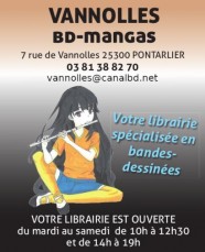 Librairie Vannolles-BD-Mangas