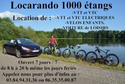 Locarando 1000 étangs